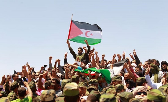 Sahrawi troops