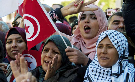 tunisia protest 2018