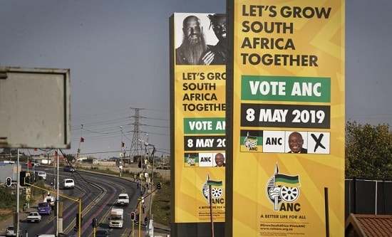 ANC election campaign posters