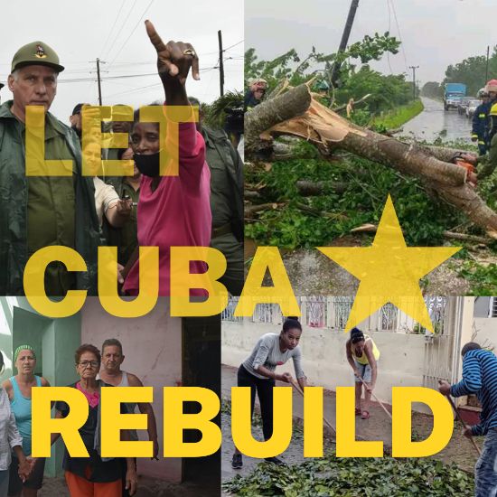 Let Cuba rebuild