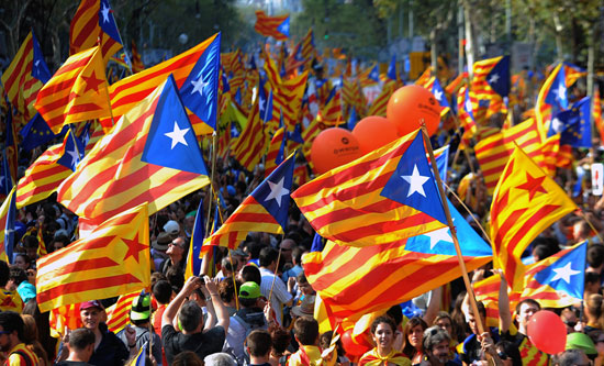 catalonia protest