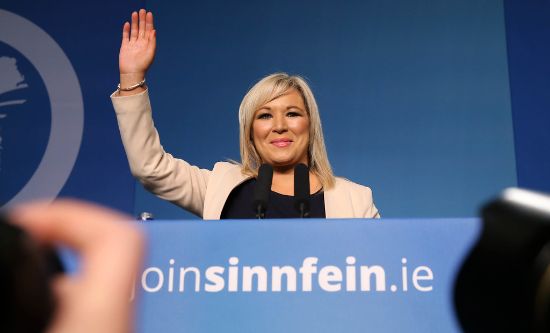 Michelle O'Neill, Sinn Fein Vice President and First-Minister in waiting