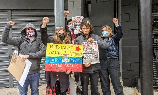 RCG calls for Hands Off Ecuador!