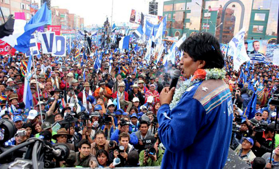 Evo Morales President of Bolivia