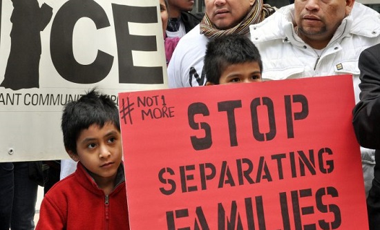 Protest against family separation (Photo: Michael Fleshman (CC))