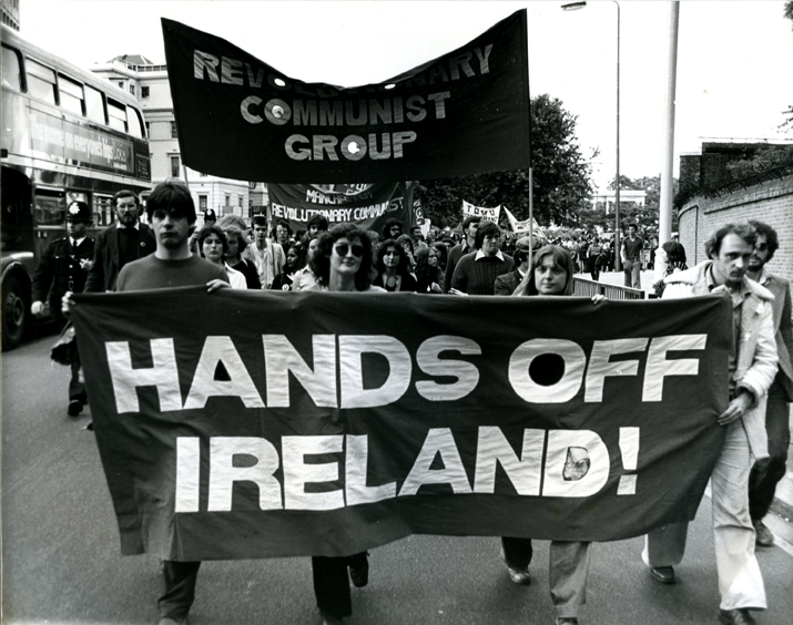Hands Off Ireland The RCG played a central role in solidarity with Irish prisoners (Photo: FRFI)