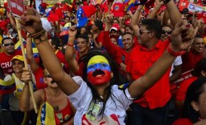 Venezuelans rally in support of President Nicolas Maduro