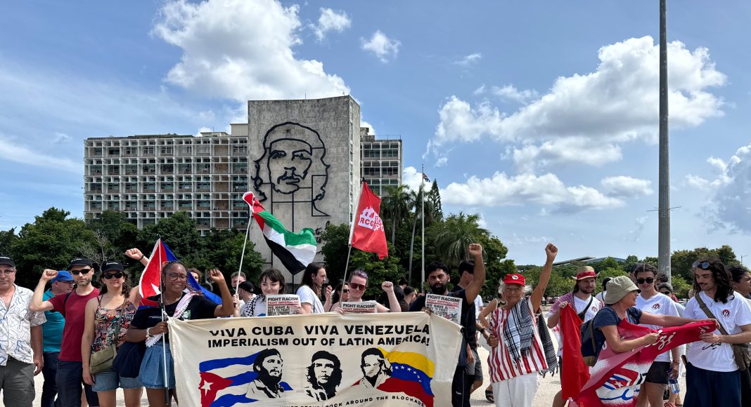 RCG 2026 Jose Marti Brigade arrives in Cuba (Photo:FRFI)