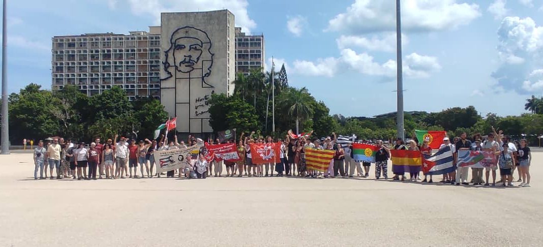 RCG 2026 Jose Marti Brigade arrives in Cuba (Photo:FRFI)