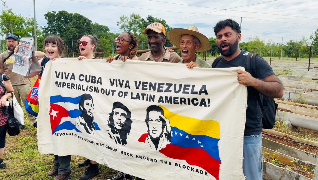 RCG 2026 Jose Marti Brigade arrives in Cuba (Photo:FRFI)