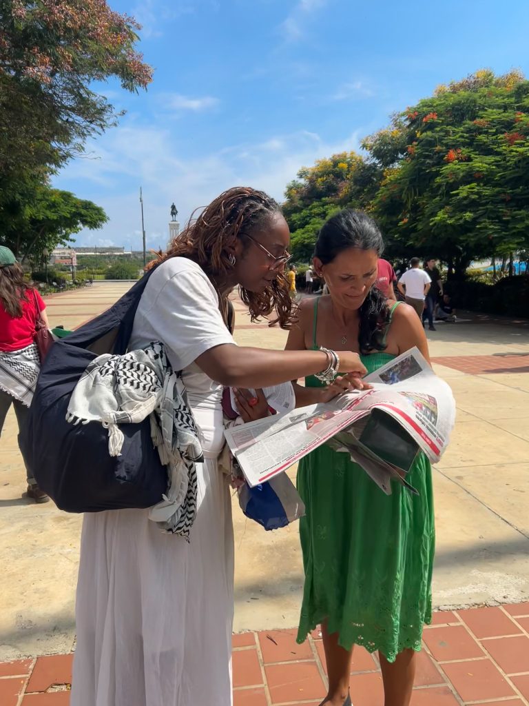 RCG 2026 Jose Marti Brigade arrives in Cuba (Photo: FRFI)