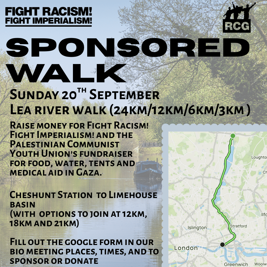 East London Sponsored Walk